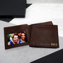 Personalised Men's Rfid Leather Photo Billfold Wallet, thumbnail 2 of 8