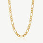 Women's Figaro Chain Necklace In Gold, thumbnail 3 of 3