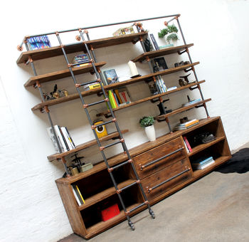 Bos Bespoke Shelving Unit With Drawers, 2 of 9