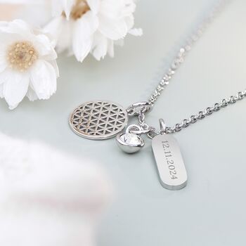 Personalised Mandala Charms Necklace, 4 of 8
