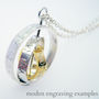 Personalised 'Day My Life Changed' Silver Necklace, thumbnail 4 of 10