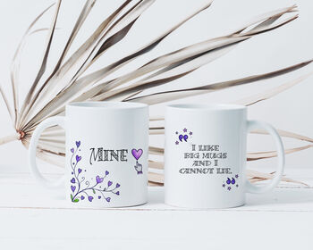 Love Mugs For Couples – 'Yours' And 'Mine' With Reverse Message – Romantic Gift Idea For Any Occasion, 5 of 5