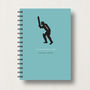Personalised Cricket Lover's Journal Or Notebook, thumbnail 1 of 7