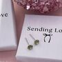 August Birthstone Earrings Gift, thumbnail 7 of 9