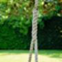 Personalised Oak Adult Garden Rope Tree Swing, thumbnail 4 of 9