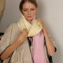 Luxury Pastel Winter Scarf For Her, thumbnail 1 of 11