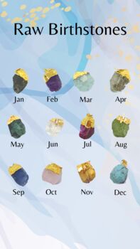 40th Birthday Gold Vermeil Plated Gemstone Necklace, 4 of 6