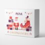 Father Christmas Sleigh Christmas Eve Box With Personalised Name, thumbnail 2 of 5