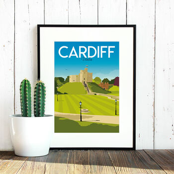 Cardiff Art Print, 3 of 4