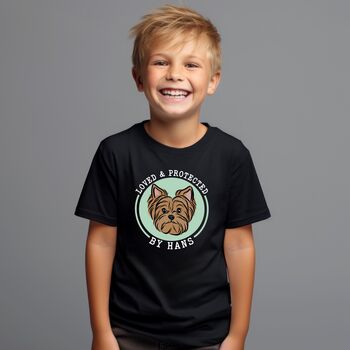 Yorkshire Terrier Children T Shirt, 2 of 8