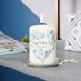Personalised Happy Mother's Day Floral Heart Candle, thumbnail 11 of 11
