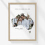 Personalised Map Location Wedding Photo Print, thumbnail 1 of 4