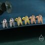 Sterling Silver Cicada Stud Earrings, thumbnail 4 of 12