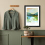 Grasmere Reflections Lake District Poster Print, thumbnail 3 of 3