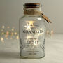 Personalised In Loving Memory LED Glass Jar, thumbnail 2 of 4