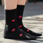 Unisex Organic Cotton Socks, Tomato Socks, thumbnail 1 of 3