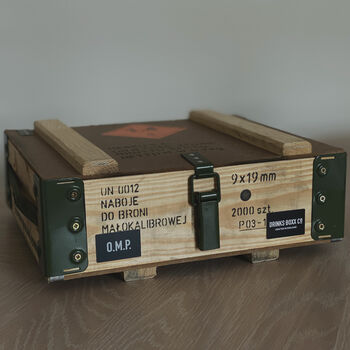 Handcrafted Gin Or Vodka Drinks Box Portable Mini Bar, 8 of 12