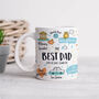 Personalised Best Dad Mug Gift, thumbnail 1 of 2
