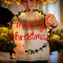 Fairy Light Christmas Wreath, thumbnail 4 of 5