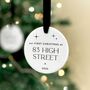 Personalised 'First Christmas in New Home' Bauble, thumbnail 1 of 10