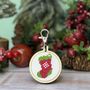 Stocking Up On Festive Cheer! Christmas Mini Matchbox Cross Stitch Kit, thumbnail 4 of 5