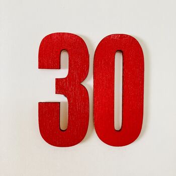 30th Birthday Card ~ Handmade, 2 of 2