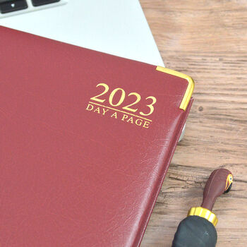 Personalised Day A Page 2023 Diary Elegant Design, 7 of 12