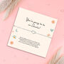 Silver Plated 'You're Going To Be An Auntie' Bracelet Gift, thumbnail 3 of 7
