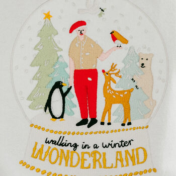 Winter Wonderland Embroidered Sweatshirt, 9 of 11