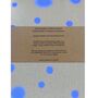 Upcycled A5 Notebook Using Reused Coffee Cups And Linen Polka Dot Print, thumbnail 8 of 8
