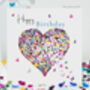 Butterfly Valentine's I Love You Purple Heart Card, thumbnail 9 of 10