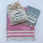 Personalised Tea Towel, Kitchen Towel, Cotton Anniversary Gift, thumbnail 6 of 9