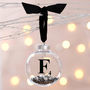 Scrabble Style Christmas Bauble, thumbnail 2 of 2