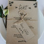 Whimsy Menu And Place Card Bundle, thumbnail 2 of 3