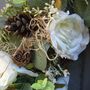 Green And White Rose Wreath, thumbnail 2 of 4