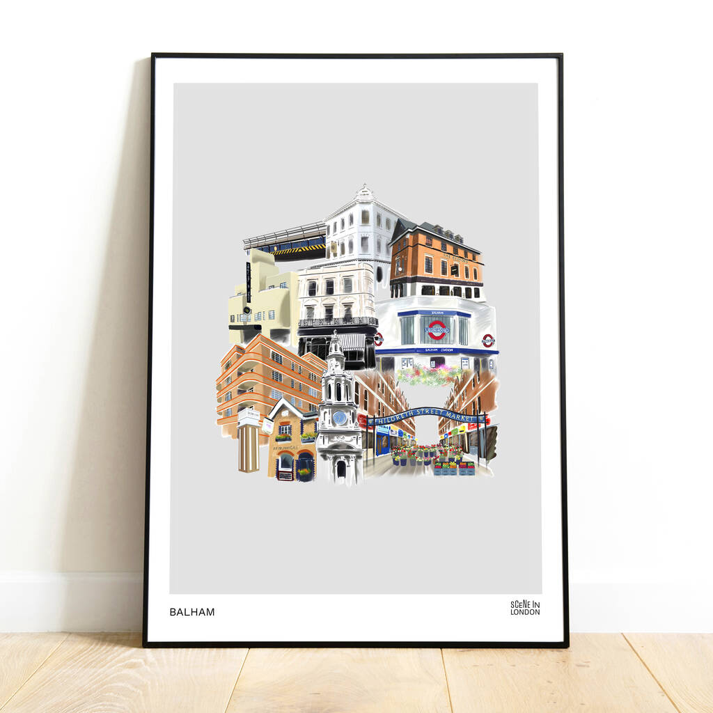 Balham London Art Print By Scene in Prints