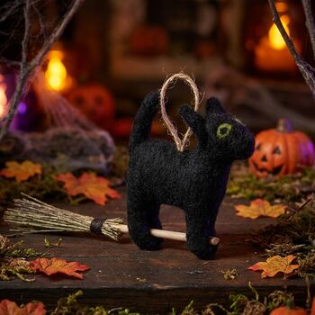 Handmade Flying Black Cat Fair Trade, 3 of 3