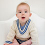 Little Cricket Club Personalised Baby And Children’s Jumper, thumbnail 5 of 12