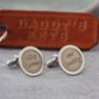 Personalised Love Letter Cufflinks, thumbnail 5 of 7