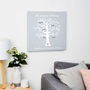 Personalised Family Tree Canvas Print, thumbnail 1 of 3