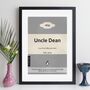 Personalised 50th Birthday Print 1976 Book Cover Gift, thumbnail 8 of 12