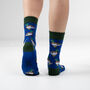 Bamboo Socks | Duck Socks | Bird Socks | Mallard Duck, thumbnail 2 of 3