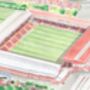Bristol City Old Stadium Canvas, thumbnail 2 of 6
