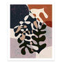 Terrazzo Abstract Seaweed Art Print, thumbnail 3 of 7