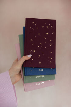 Starry Lined Notebook/ Personalised Notebook/Gift, 9 of 10