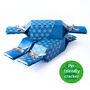 Six Reusable 'Midnight Blue' Christmas Crackers, thumbnail 2 of 6