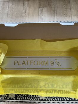 Platform Nine And Three Quarters Harry Potter Sign, 4 of 9