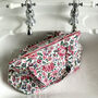 Tall Washbag With Handles In Country Vicarage Print, thumbnail 5 of 5