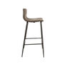 Grayson Moleskin Mussel Brown/Grey Two Kitchen Stools, thumbnail 6 of 6