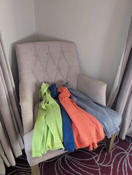 Personalised Unisex Pure Cashmere Woven Scarf, 7 of 10